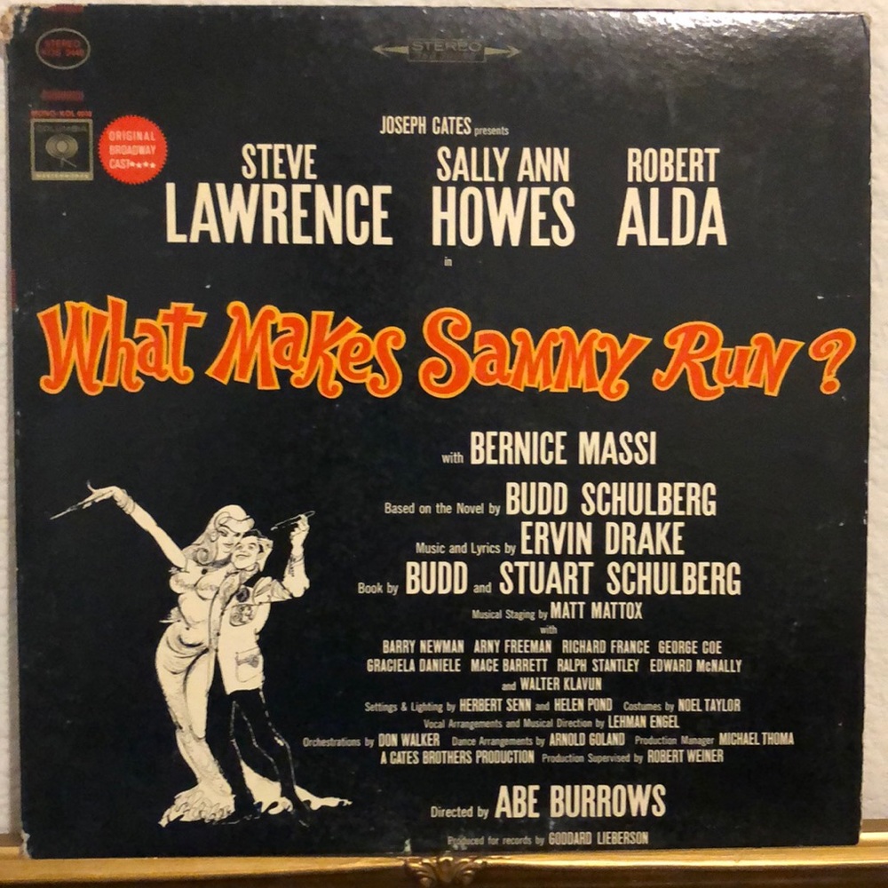 What Makes Samy Run? Soundtrack Vinyl Lp '64